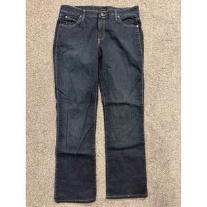 Wrangler Jeans Womens 11/12 Dark Q-Baby Ultimate Riding Bootcut Stretch WRQ20AU
